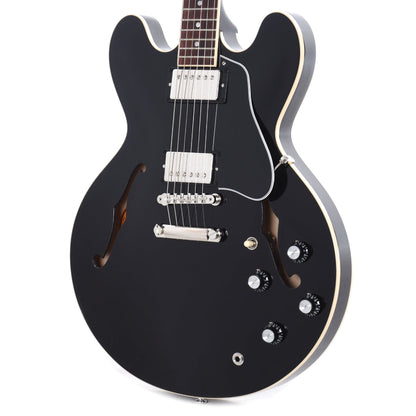 Gibson USA ES-335 Vintage Ebony Electric Guitars / Semi-Hollow