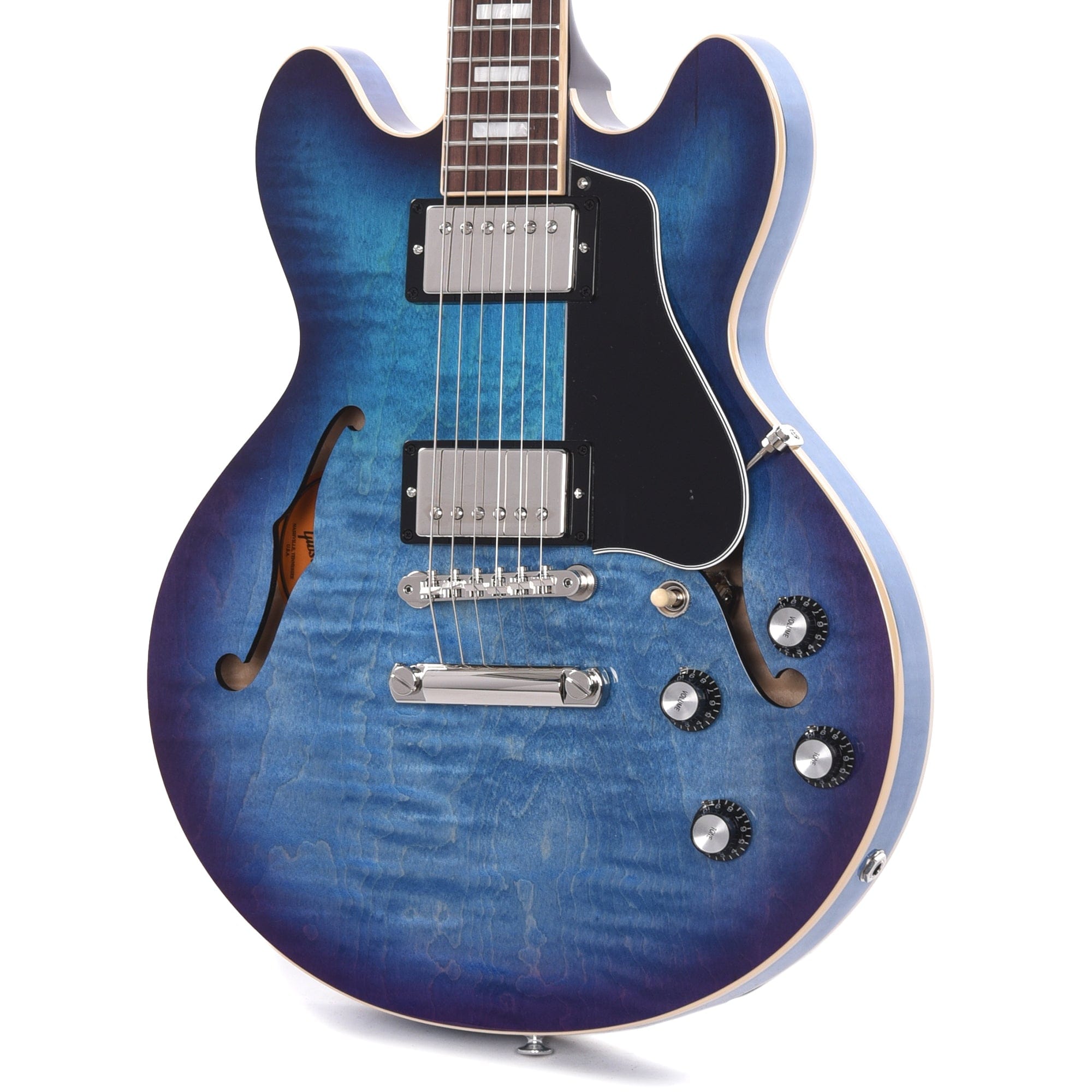 Gibson USA ES-339 Figured Blueberry Burst Electric Guitars / Semi-Hollow