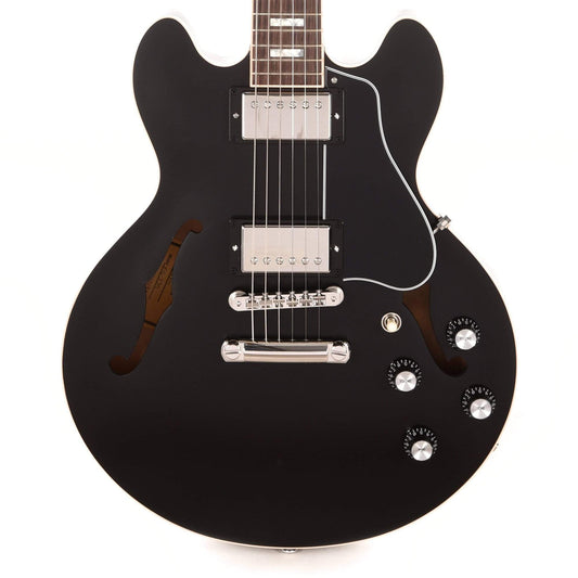 Gibson USA ES-339 Satin Ebony Electric Guitars / Semi-Hollow