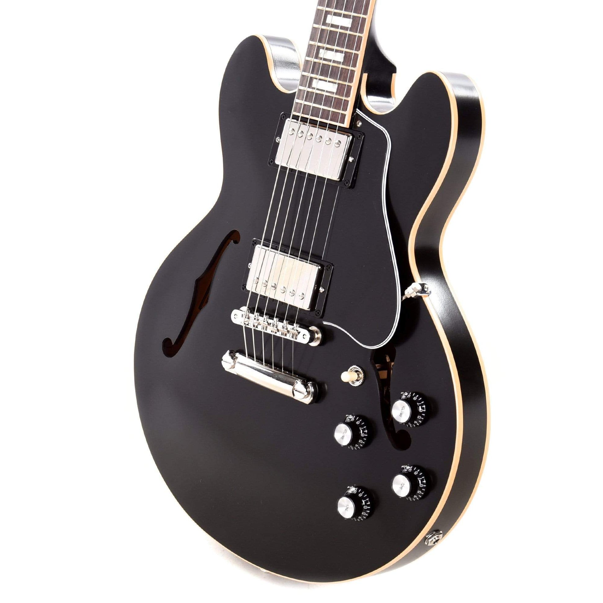 Gibson USA ES-339 Satin Ebony Electric Guitars / Semi-Hollow