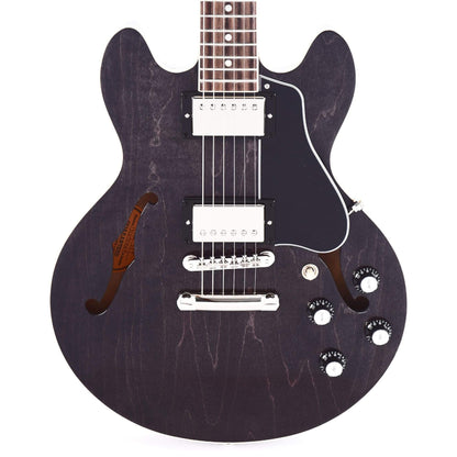 Gibson USA ES-339 Trans Ebony Electric Guitars / Semi-Hollow
