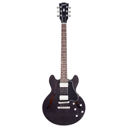 Gibson USA ES-339 Trans Ebony Electric Guitars / Semi-Hollow