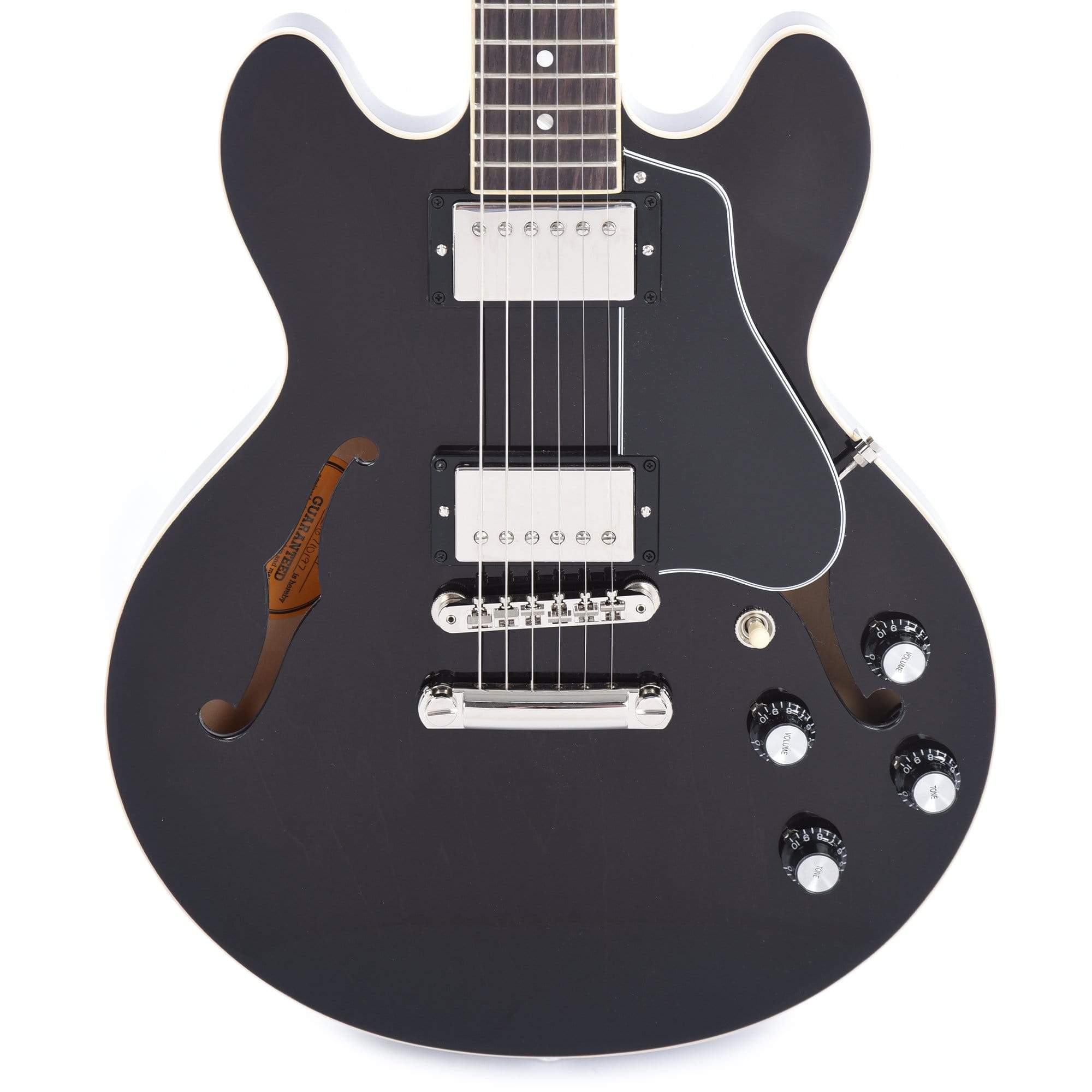 Gibson USA ES-339 Trans Ebony Electric Guitars / Semi-Hollow