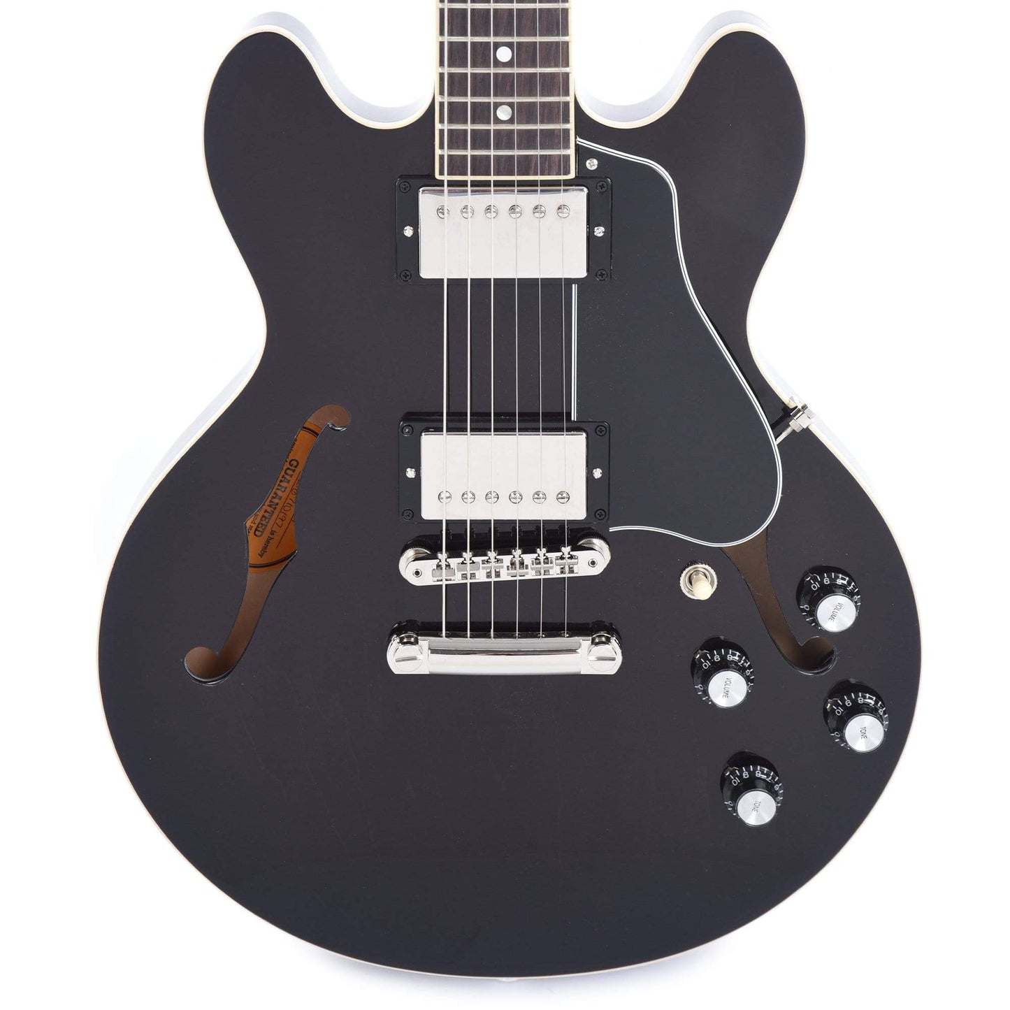Gibson USA ES-339 Trans Ebony Electric Guitars / Semi-Hollow
