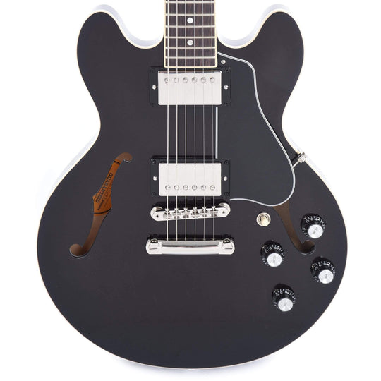 Gibson USA ES-339 Trans Ebony Electric Guitars / Semi-Hollow