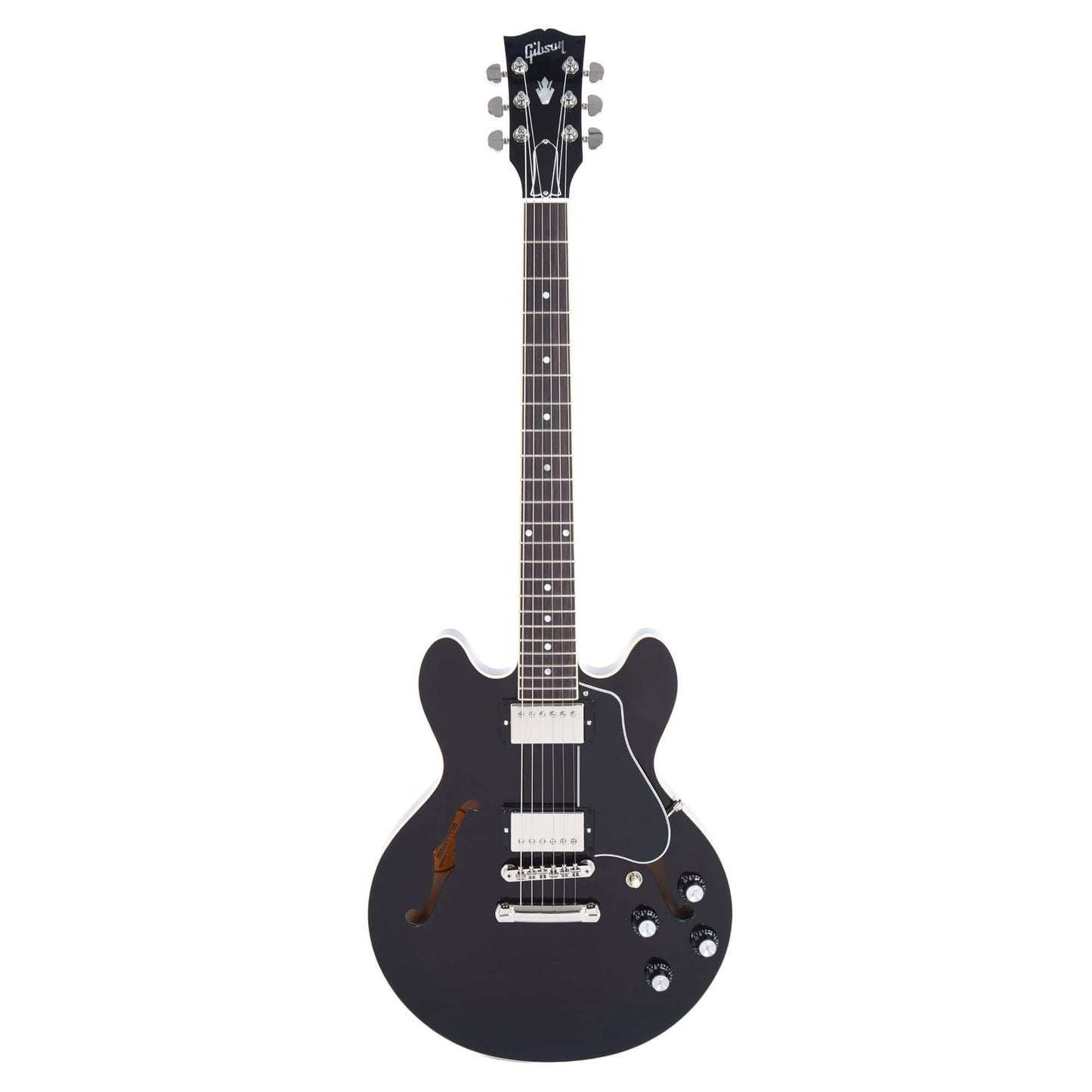 Gibson USA ES-339 Trans Ebony Electric Guitars / Semi-Hollow