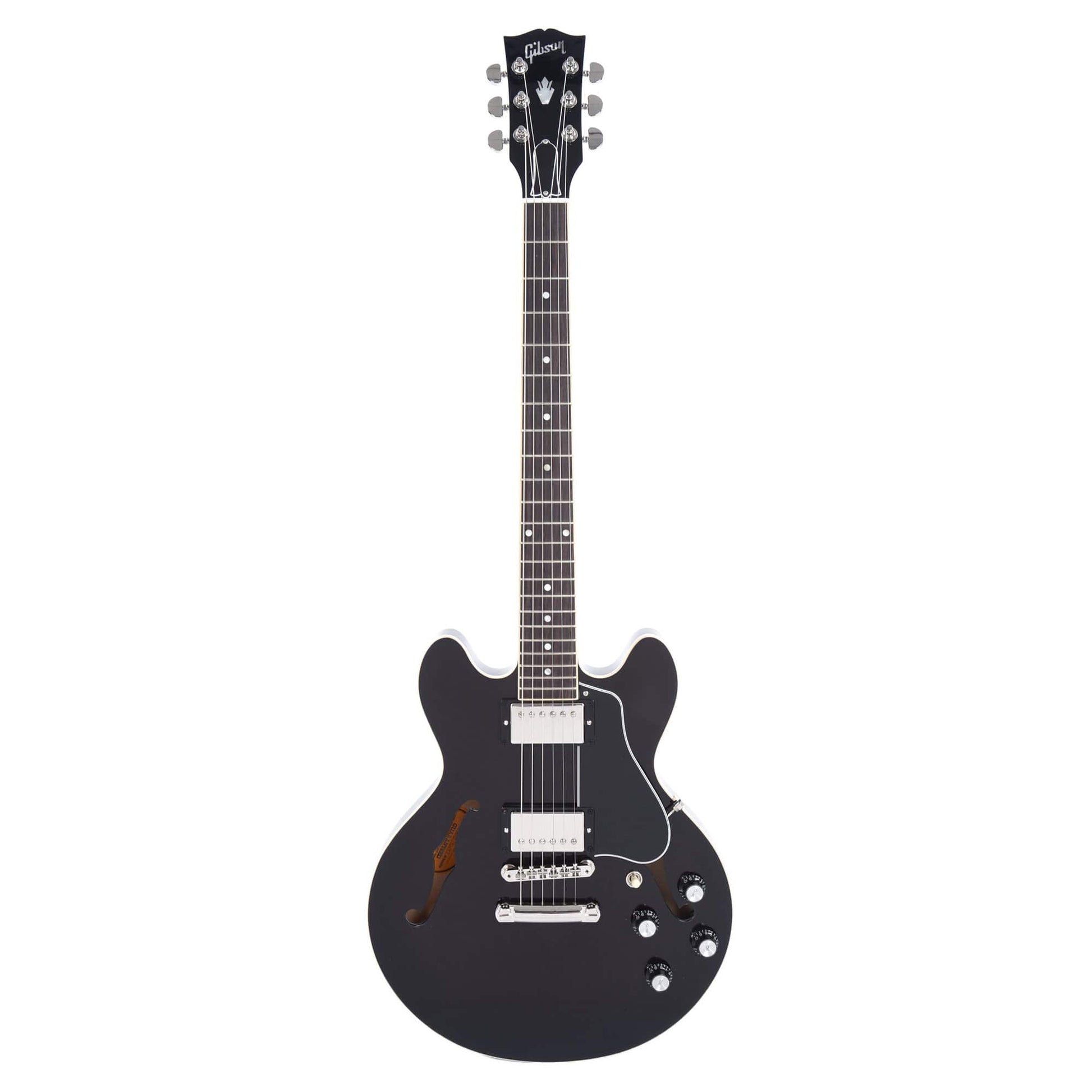 Gibson USA ES-339 Trans Ebony Electric Guitars / Semi-Hollow