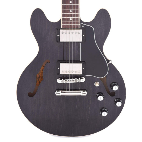 Gibson USA ES-339 Trans Ebony Electric Guitars / Semi-Hollow