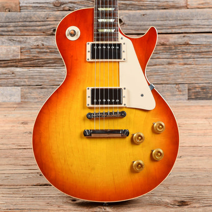Gibson 1958 Les Paul Standard Plain Top Washed Cherry Sunburst 2014 Electric Guitars / Solid Body