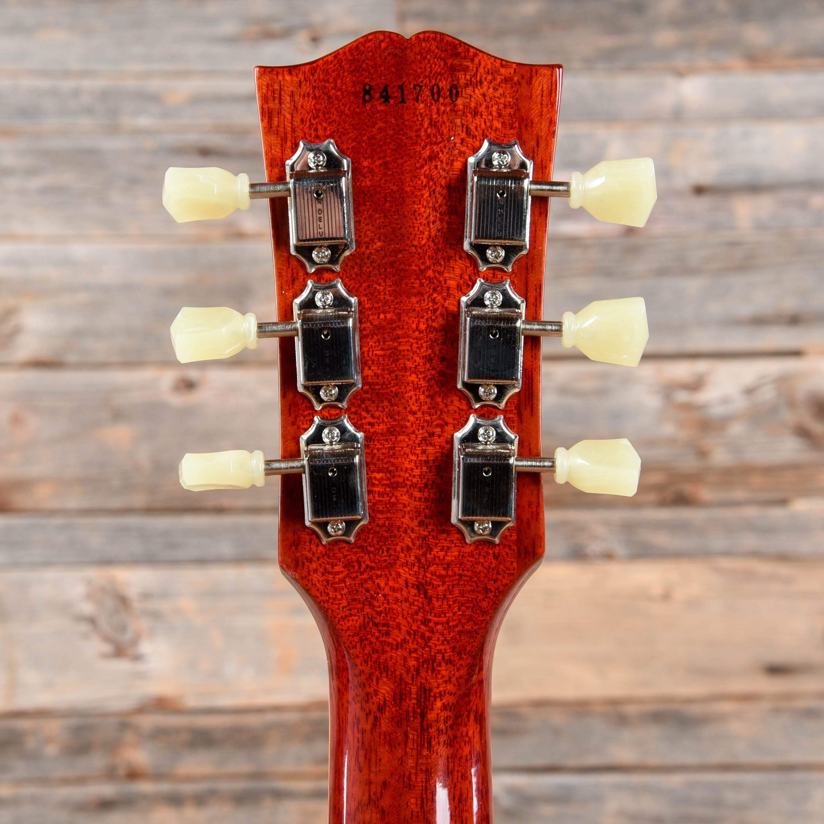 Gibson 1958 Les Paul Standard Plain Top Washed Cherry Sunburst 2014 Electric Guitars / Solid Body