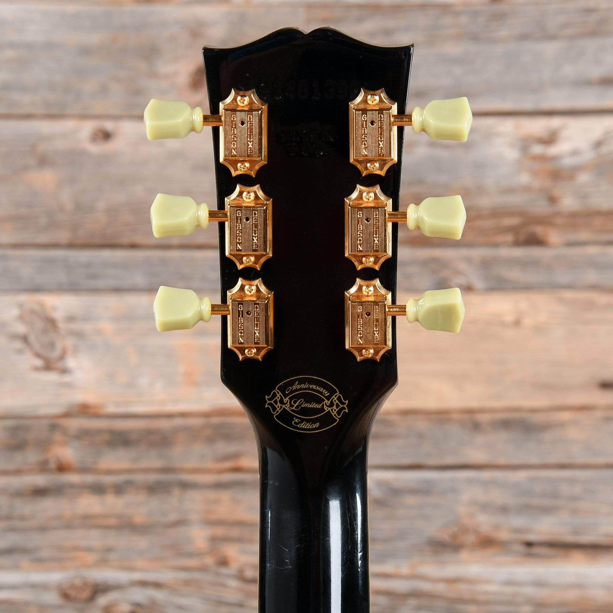 Gibson 40th Anniversary Les Paul Black 1991 Electric Guitars / Solid Body