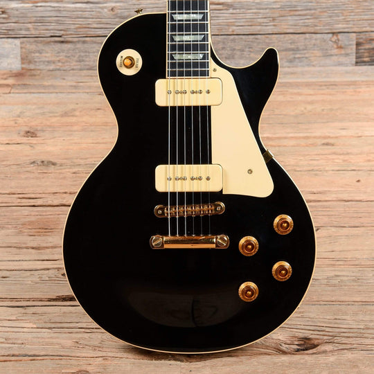 Gibson 40th Anniversary Les Paul Black 1991 Electric Guitars / Solid Body