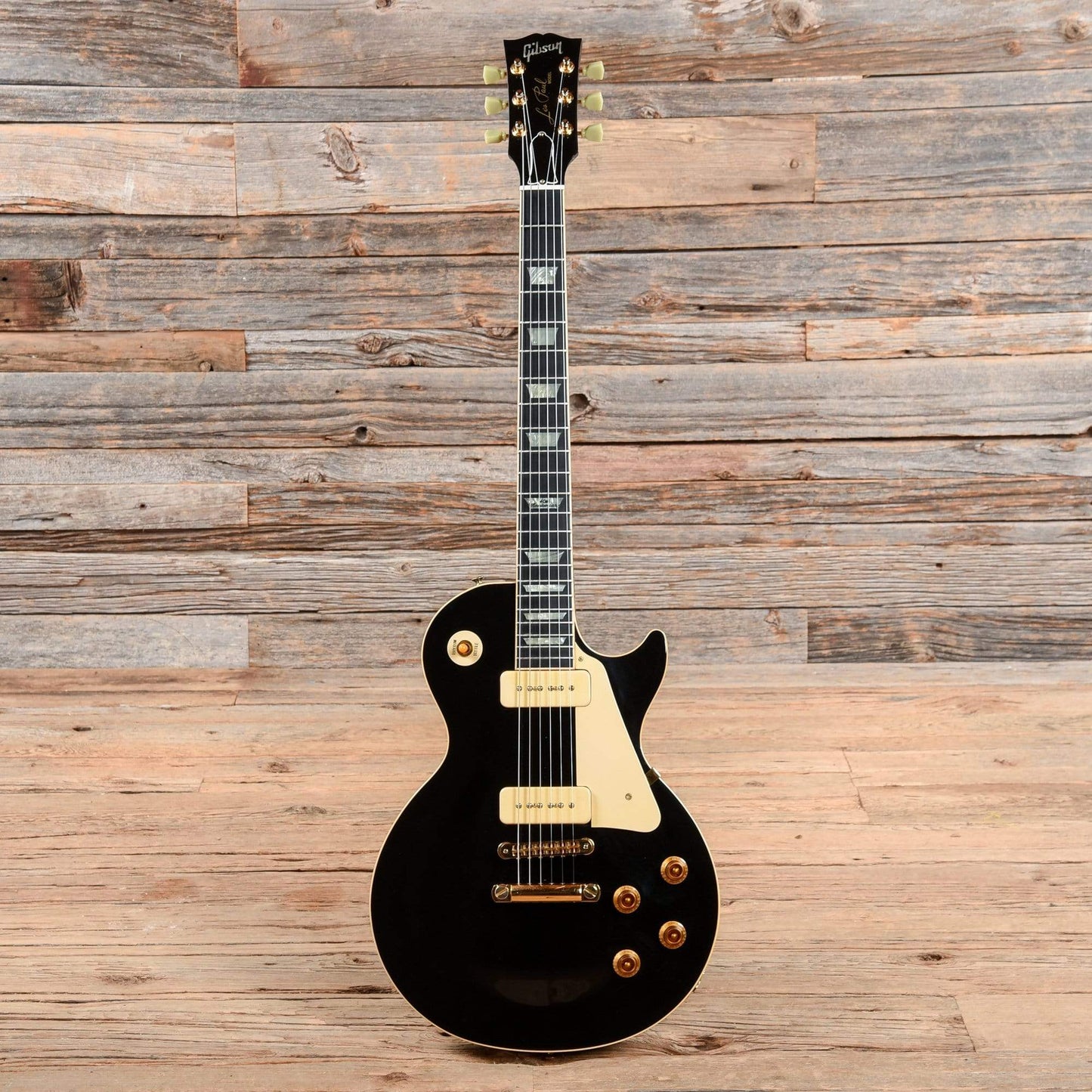 Gibson 40th Anniversary Les Paul Black 1991 Electric Guitars / Solid Body