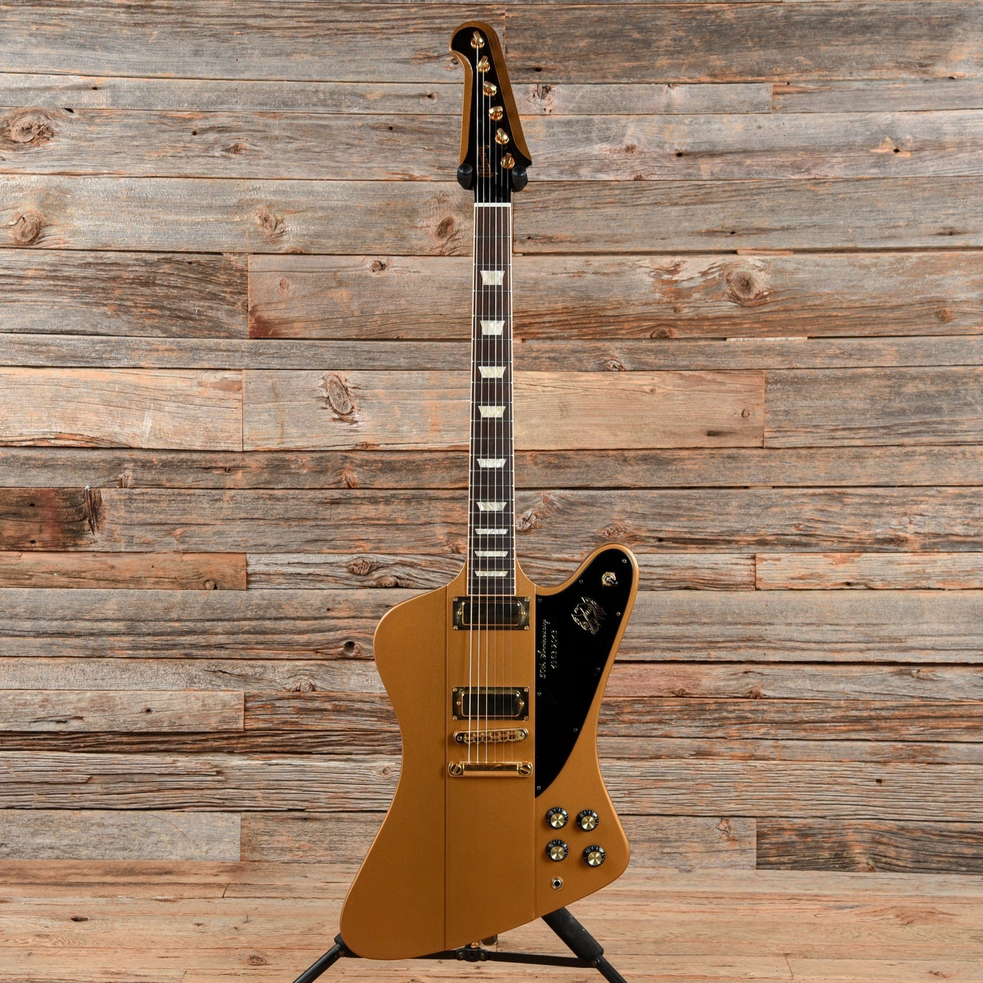 Gibson 50th Anniversary Firebird Bullion Gold 2013 Electric Guitars / Solid Body