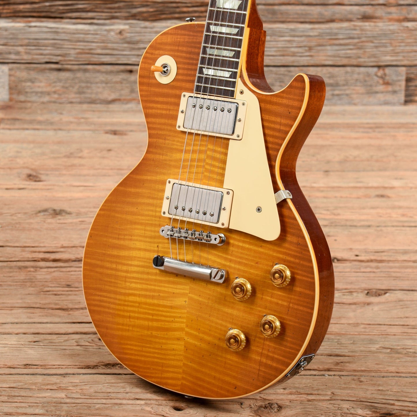 Gibson '59 Les Paul Standard Rick Nielsen Signature Aged and Signed #29 Sunburst 2016 Electric Guitars / Solid Body