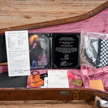 Gibson '59 Les Paul Standard Rick Nielsen Signature Aged and Signed #29 Sunburst 2016 Electric Guitars / Solid Body