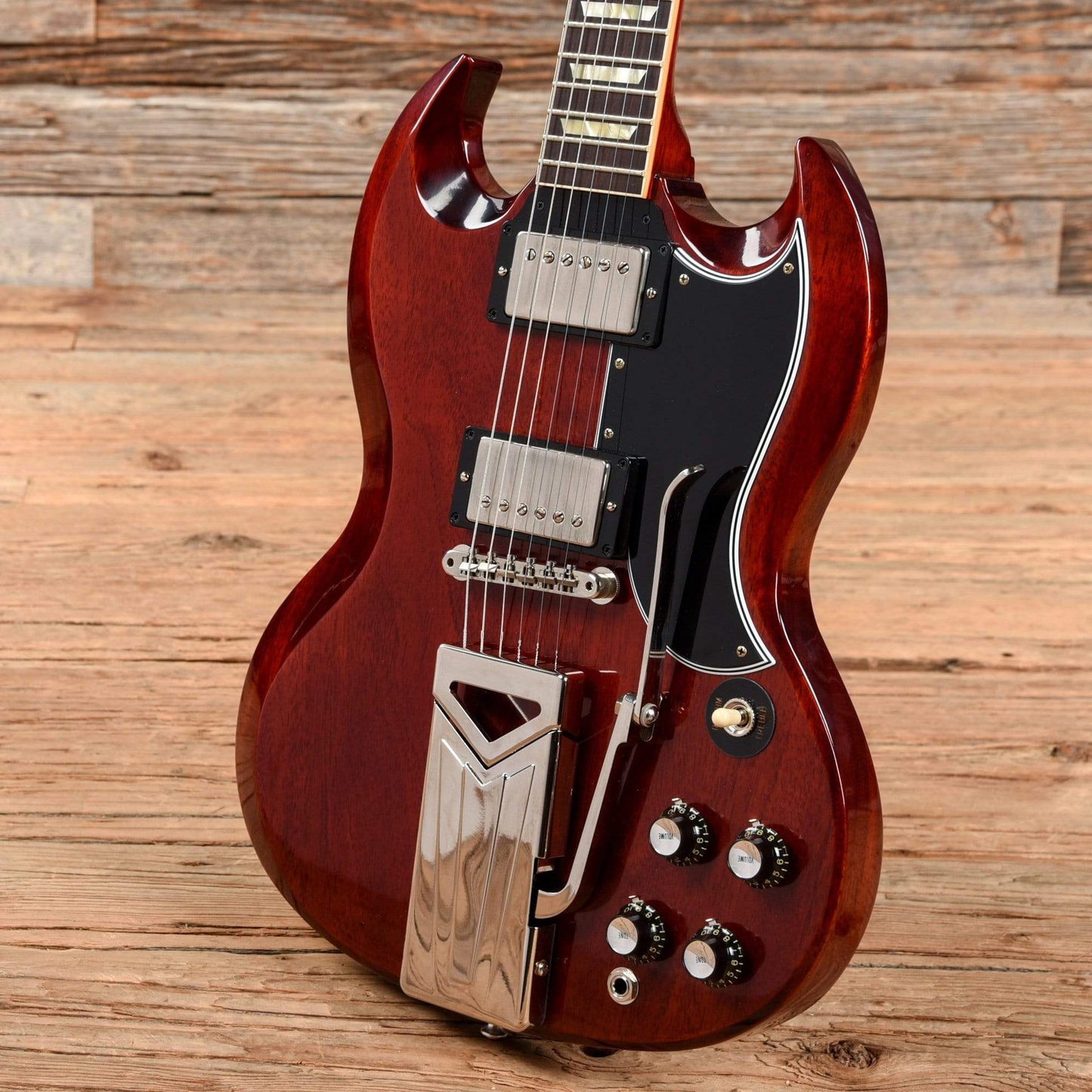 Gibson 60th Anniversary 1961 Les Paul (SG) Cherry 2021 Electric Guitars / Solid Body