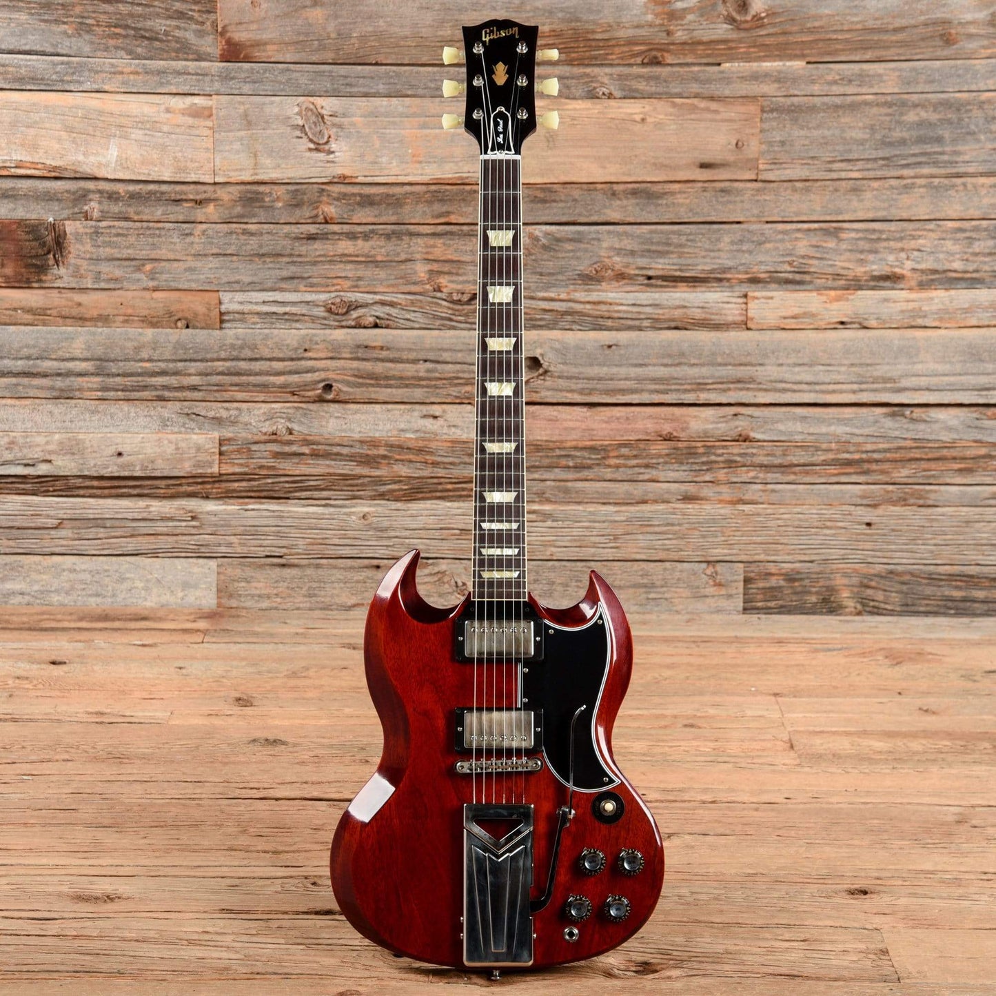 Gibson 60th Anniversary 1961 Les Paul (SG) Cherry 2021 Electric Guitars / Solid Body