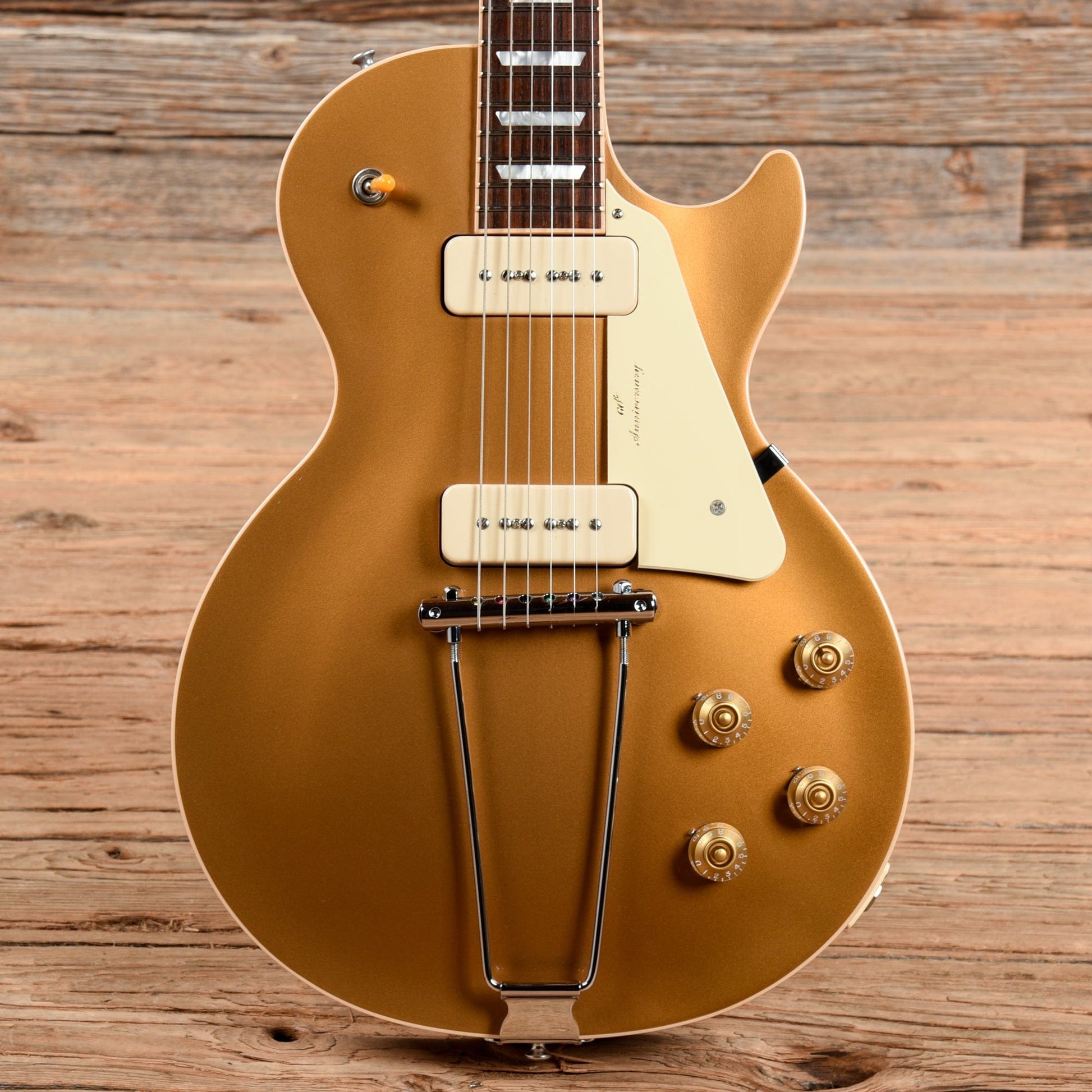 Gibson 60th Anniversary '52 Les Paul Goldtop 2012 Electric Guitars / Solid Body