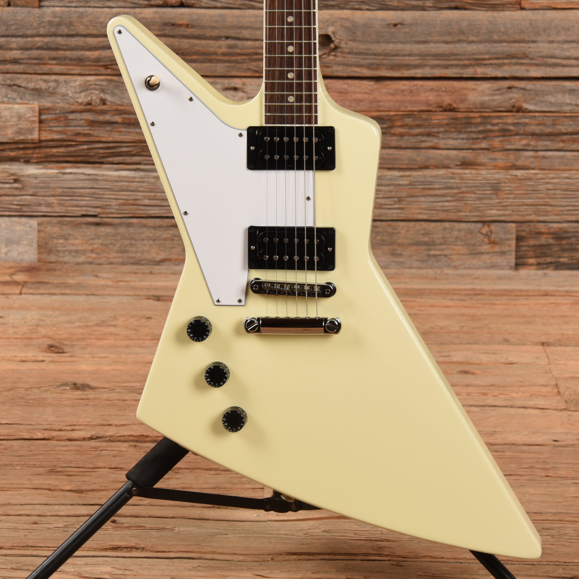 Gibson 70s Explorer White 2021 LEFTY Electric Guitars / Solid Body