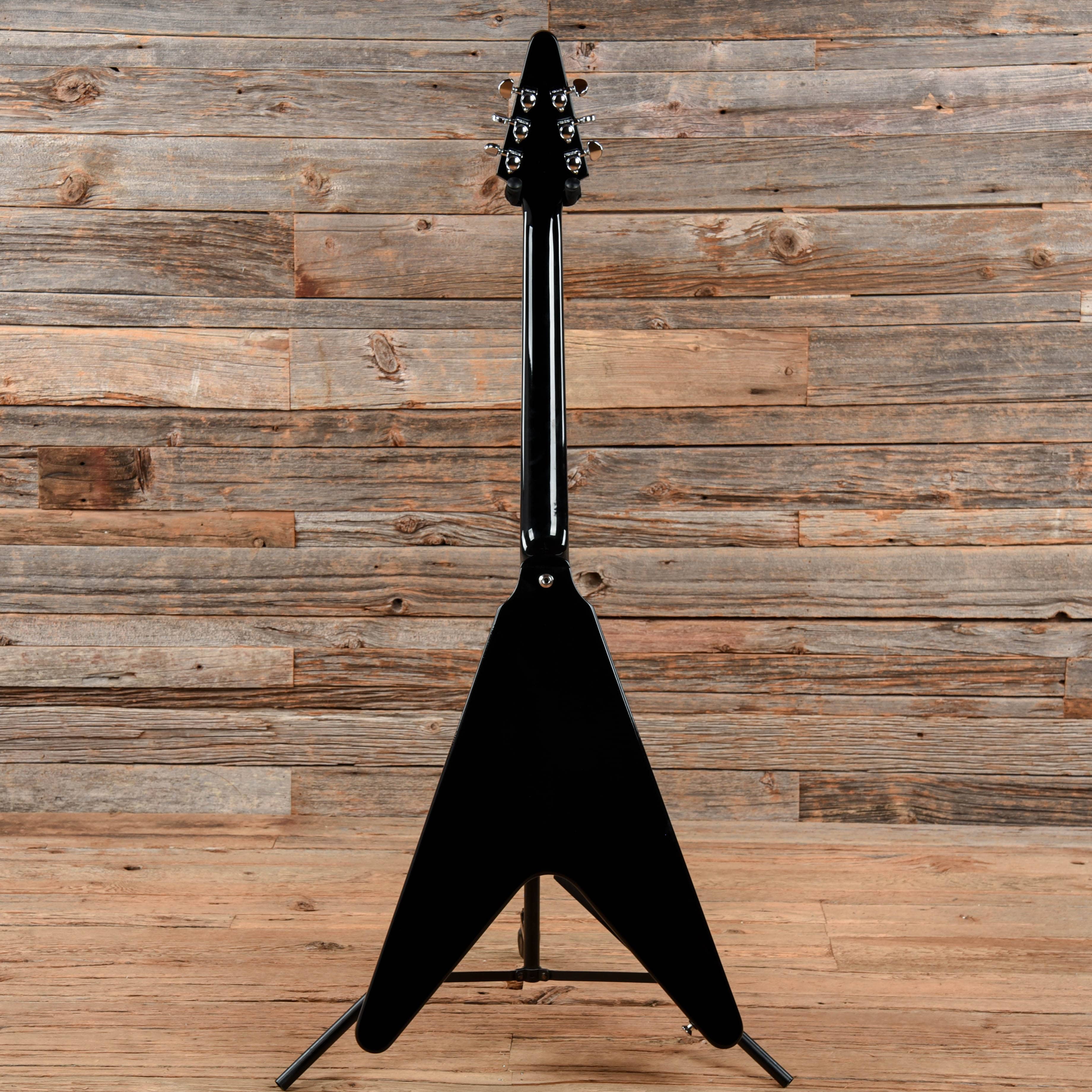 Gibson '70s Flying V Ebony 2021 – Chicago Music Exchange