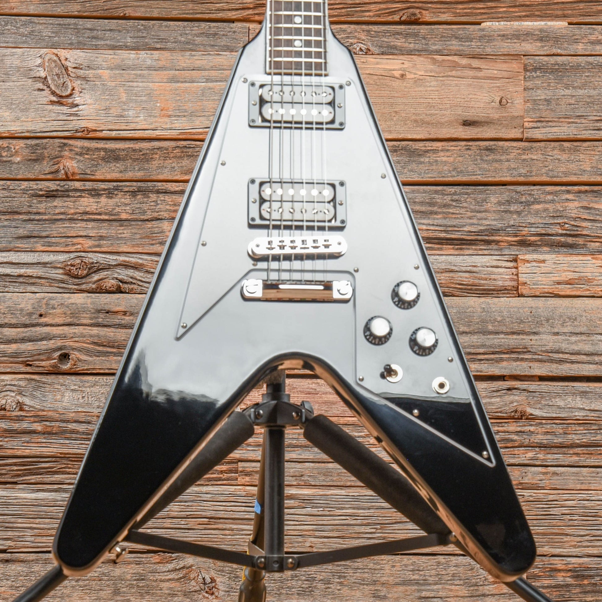 Gibson '70s Flying V Ebony 2021 Electric Guitars / Solid Body