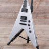 Gibson Artist Dave Mustaine Signature "Rust in Peace" Flying V EXP Silver Metallic Electric Guitars / Solid Body