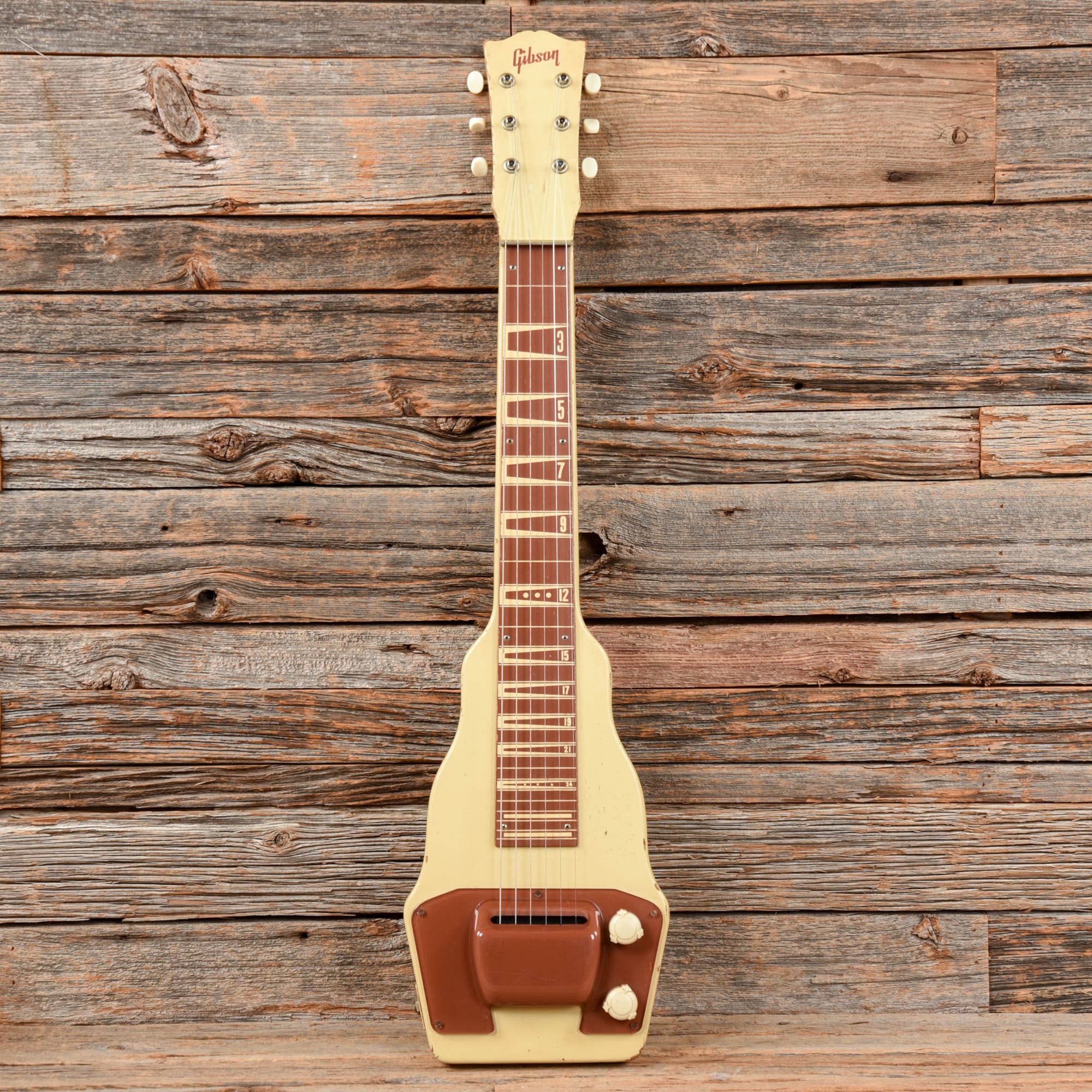 Gibson BR9 White 1952 Electric Guitars / Solid Body