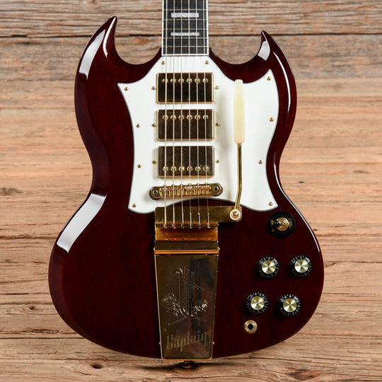Gibson Captain Kirk Douglas Signature SG Vintage Cherry Electric Guitars / Solid Body
