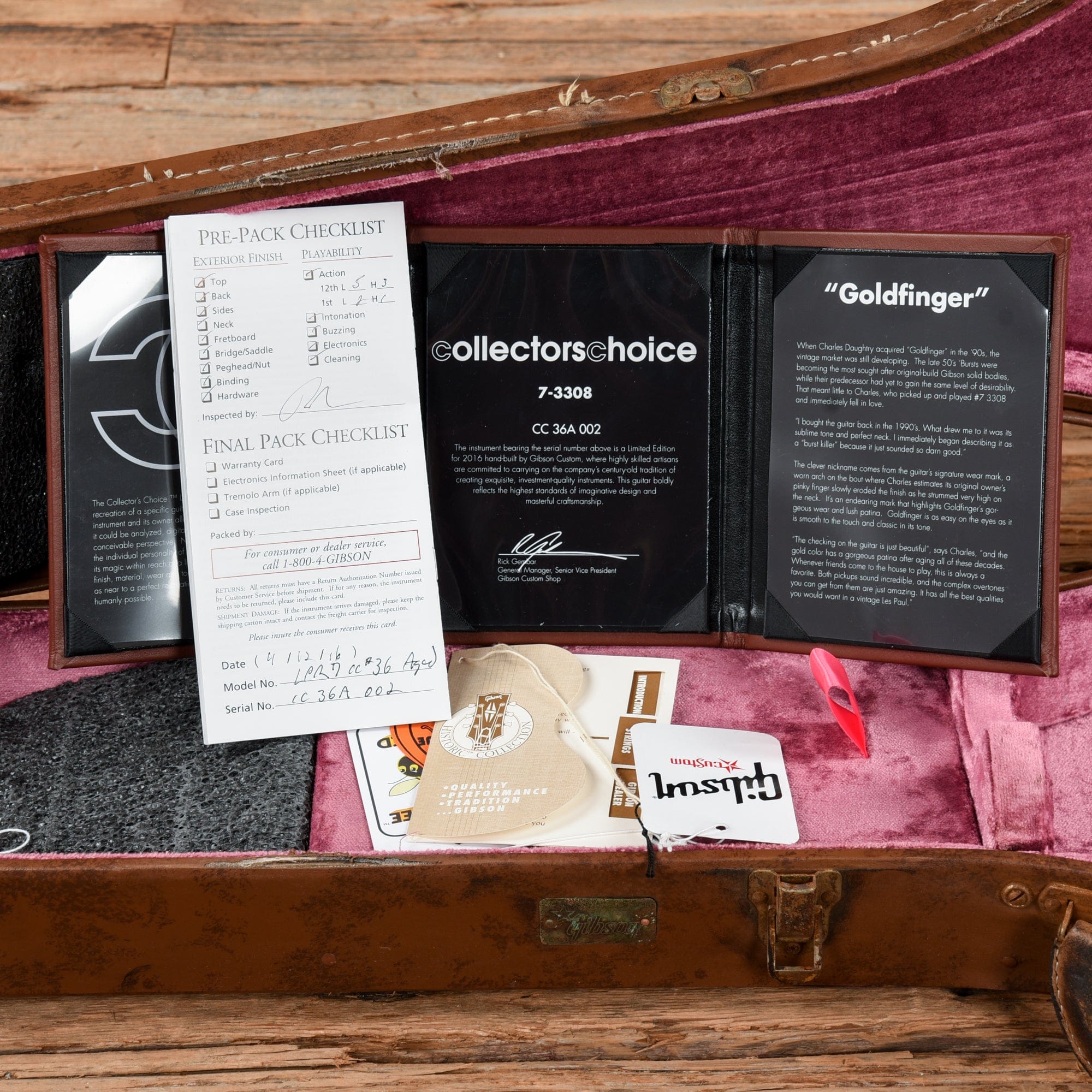 Gibson Collector's Choice #36 