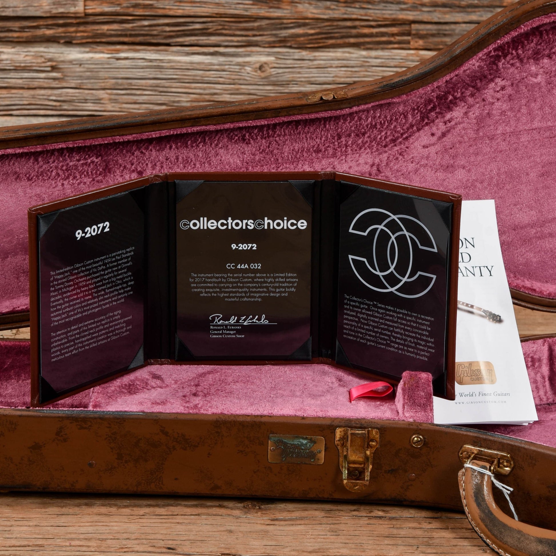 Gibson Collector's Choice #44 "Happy Jack" '59 Les Paul Standard Sunburst 2017 Electric Guitars / Solid Body