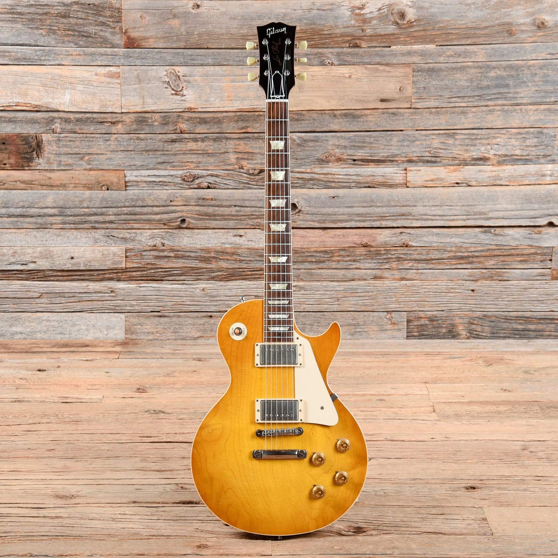 Gibson CS 1958 Les Paul Standard Lemon Burst 2011 Electric Guitars / Solid Body