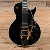 Gibson Custom 1954 Les Paul Custom Aged w/ Bigsby Ebony Electric Guitars / Solid Body