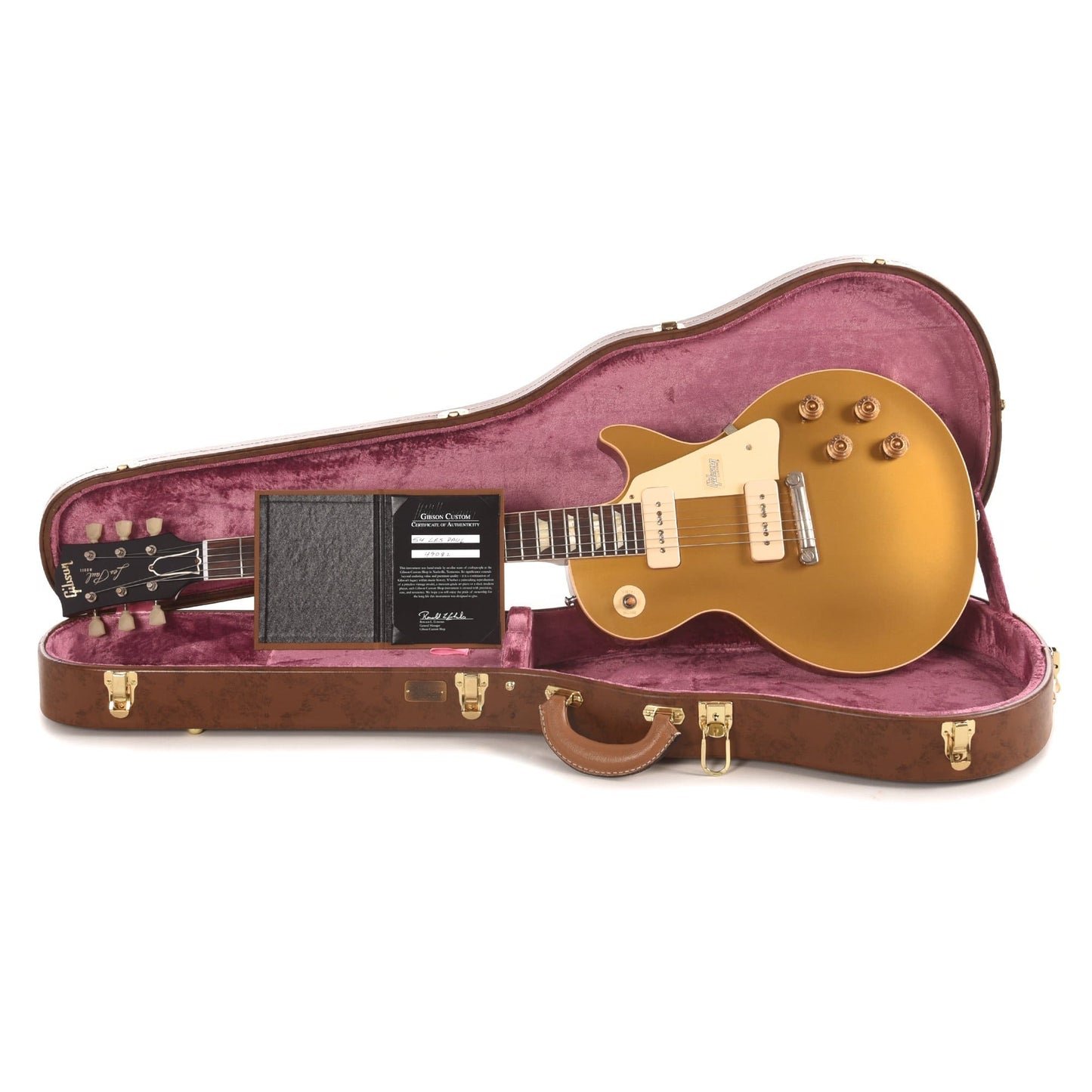 Gibson Custom 1954 Les Paul Goldtop Reissue Double Gold VOS Electric Guitars / Solid Body