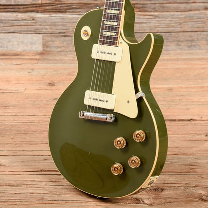 Gibson Custom 1954 Les Paul M2M Lightly Aged Olive Drab 2019 Electric Guitars / Solid Body