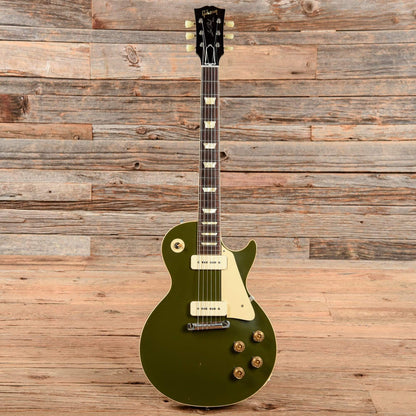 Gibson Custom 1954 Les Paul M2M Lightly Aged Olive Drab 2019 Electric Guitars / Solid Body