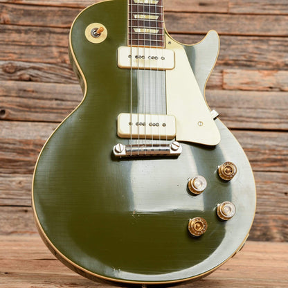 Gibson Custom 1954 Les Paul M2M Lightly Aged Olive Drab 2019 Electric Guitars / Solid Body