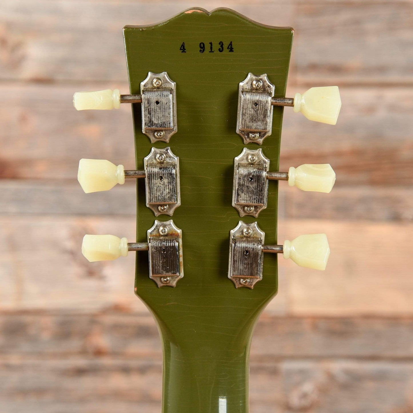 Gibson Custom 1954 Les Paul M2M Lightly Aged Olive Drab 2019 Electric Guitars / Solid Body