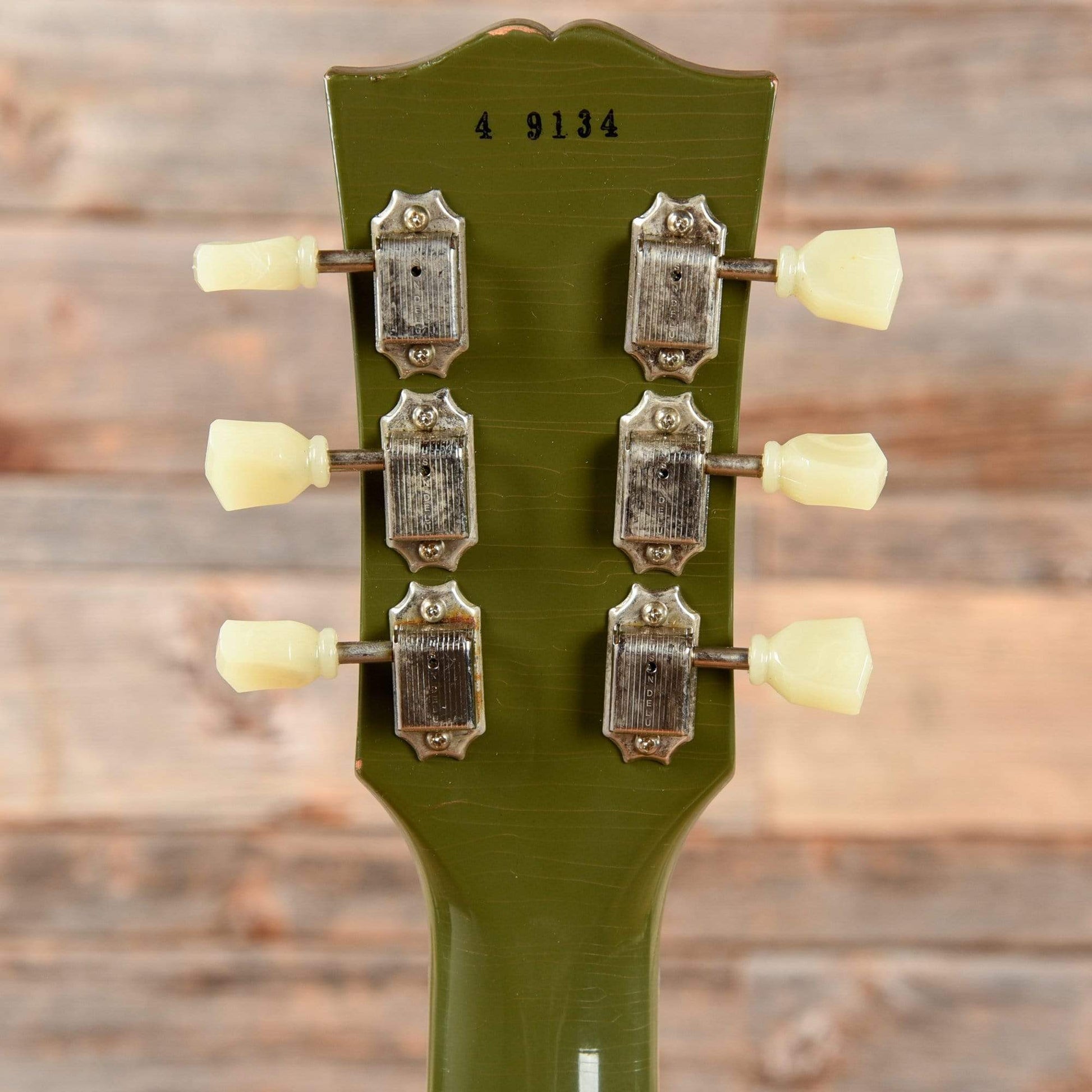 Gibson Custom 1954 Les Paul M2M Lightly Aged Olive Drab 2019 Electric Guitars / Solid Body