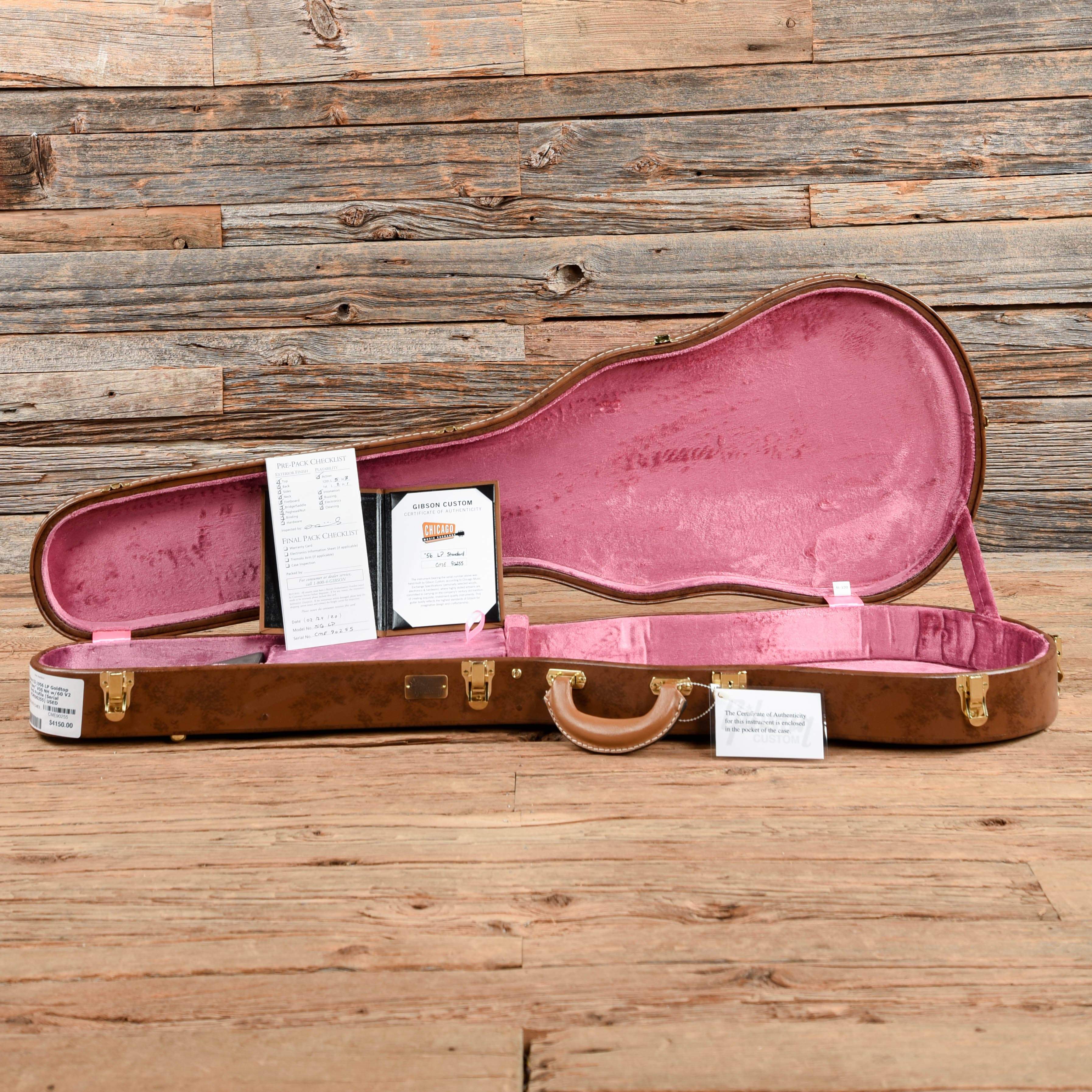 Gibson Custom 1956 Les Paul Goldtop 
