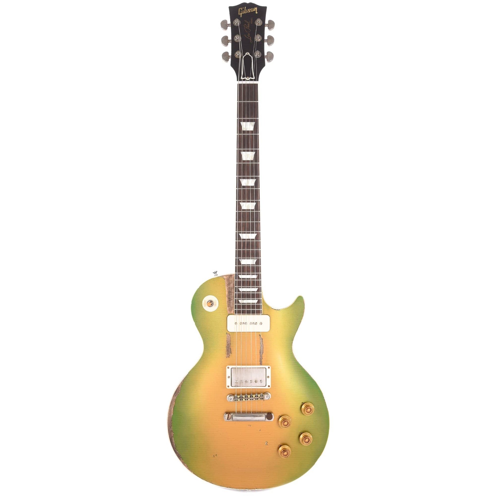 Gibson Custom 1956 Les Paul Goldtop Heavy Aged w/P-90 and Humbucker Electric Guitars / Solid Body