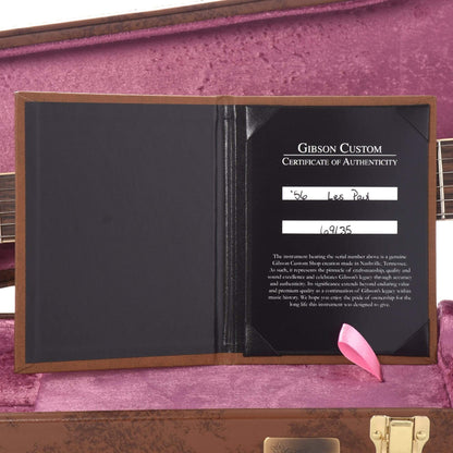 Gibson Custom 1956 Les Paul Standard Abilene Sunset PSL Electric Guitars / Solid Body