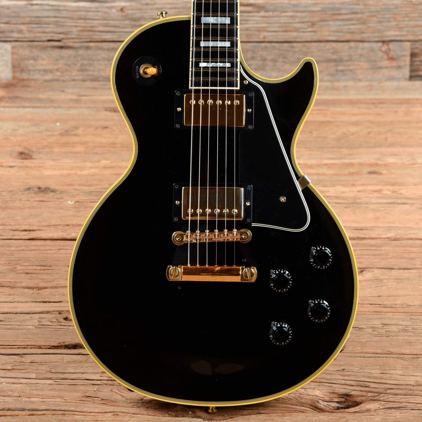 Gibson Custom 1957 Les Paul Custom Ebony 1996 Electric Guitars / Solid Body