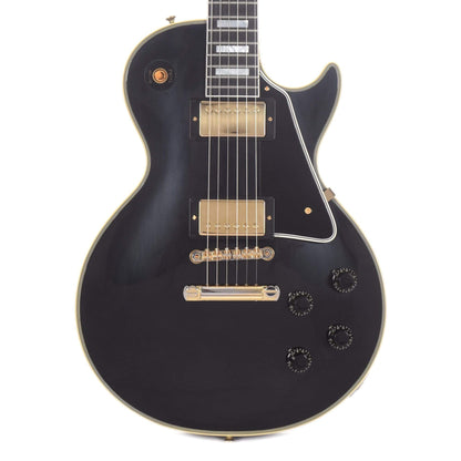 Gibson Custom 1957 Les Paul Custom Reissue 2-Pickup Ebony VOS Electric Guitars / Solid Body