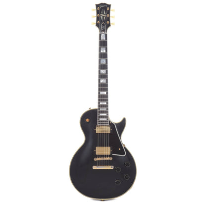 Gibson Custom 1957 Les Paul Custom Reissue 2-Pickup Ebony VOS Electric Guitars / Solid Body