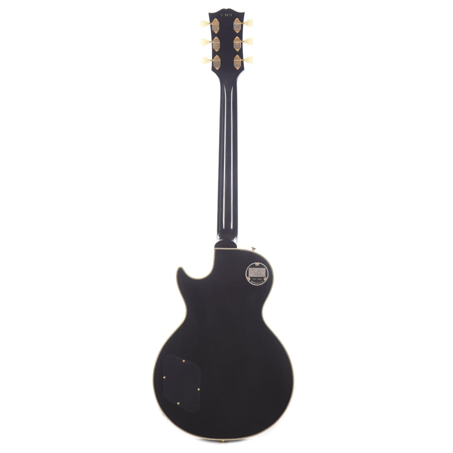 Gibson Custom 1957 Les Paul Custom Reissue 2-Pickup Ebony VOS Electric Guitars / Solid Body