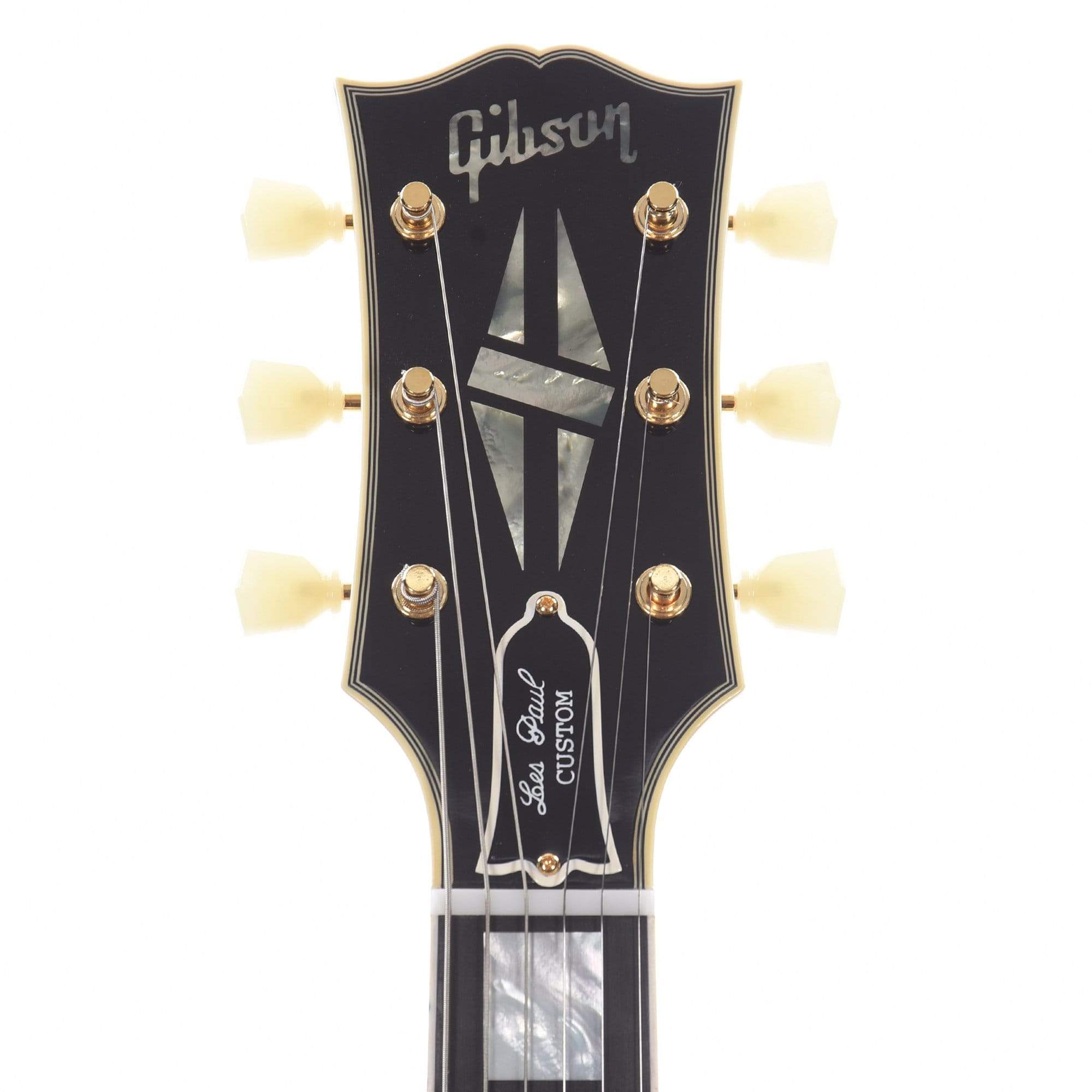 Gibson Custom 1957 Les Paul Custom Reissue 3-Pickup Ebony VOS Electric Guitars / Solid Body