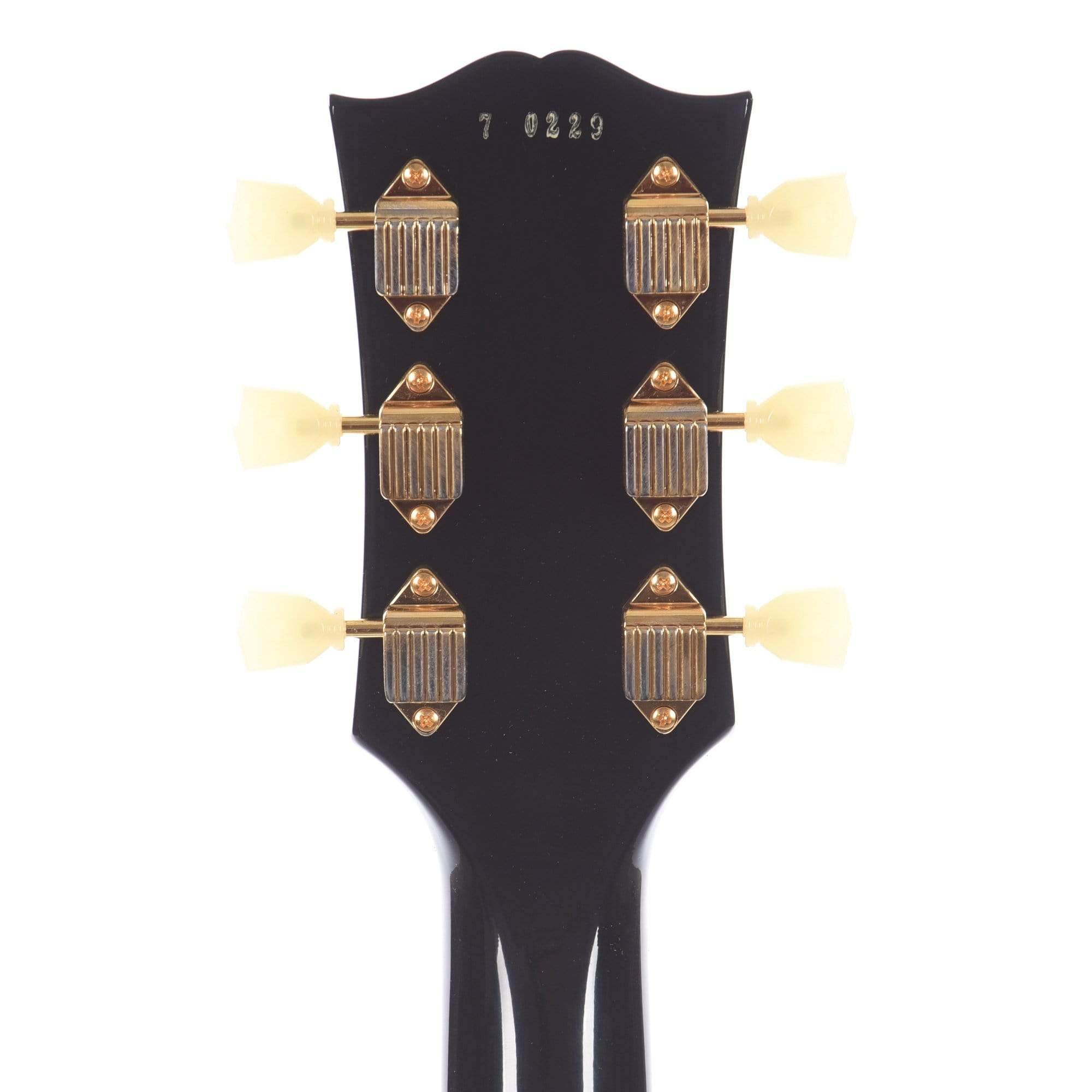 Gibson Custom 1957 Les Paul Custom Reissue 3-Pickup Ebony VOS Electric Guitars / Solid Body