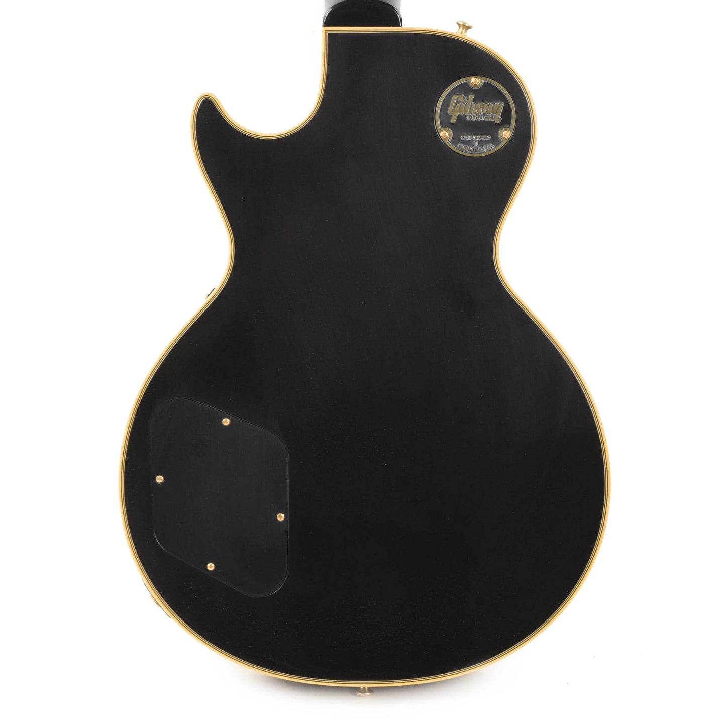 Gibson Custom 1957 Les Paul Custom Reissue 3-Pickup Ebony VOS Electric Guitars / Solid Body