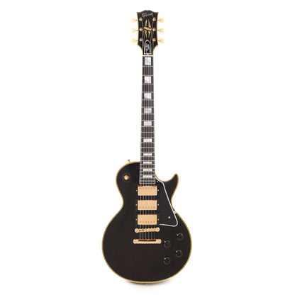 Gibson Custom 1957 Les Paul Custom Reissue 3-Pickup Ebony VOS Electric Guitars / Solid Body